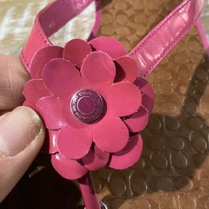 Coach sandals worn once